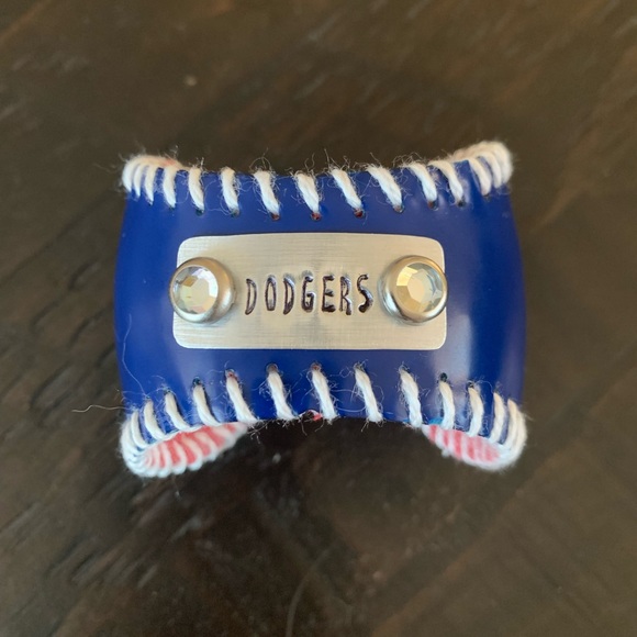 Jewelry - LA Dodgers Baseball Cuff Bracelet